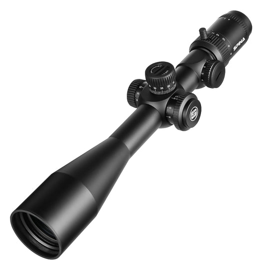 SPINA OPTICS WolfChase 6-24x50 SFP Com retículo iluminado Parallax 10 jardas até o infinito