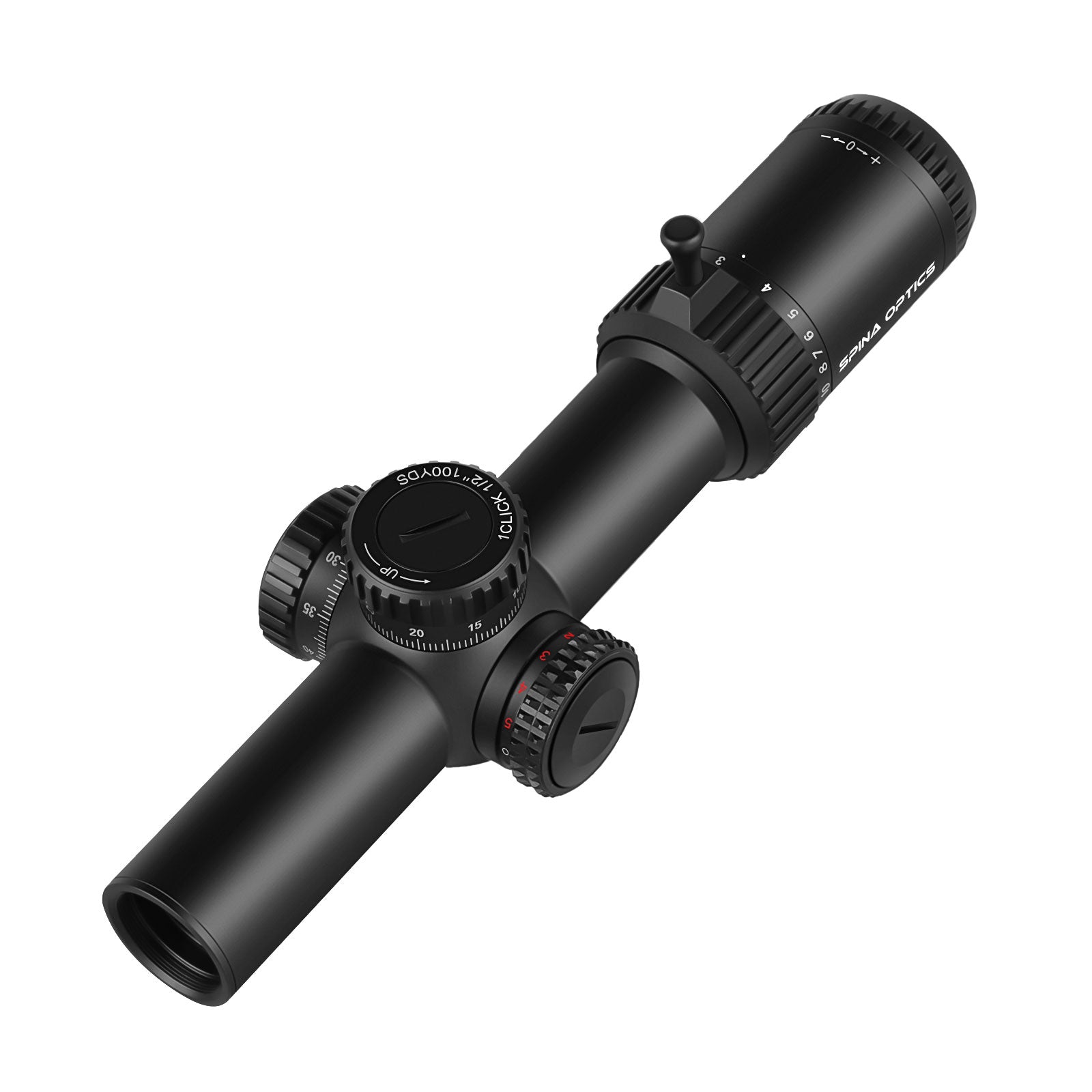 SPINA OPTICS Fire-24 Mirino A Punto Rosso – 3MOA, 10 Livelli