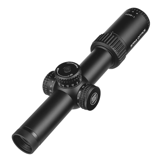 SPINA OPTICS WolfChase HD 1-6x24 SFP IR Com retículo iluminado