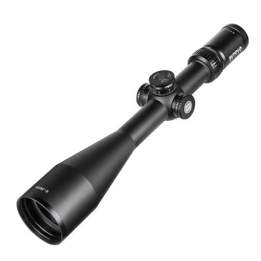 SPINA OPTICS IronClaw HD 6-36x56 SFP Parallax 10 jardas até o infinito