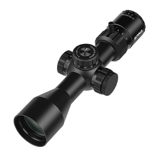 SPINA OPTICS Riptide HD 3-12x44 FFP SF Parallax 8 jardas até o infinito