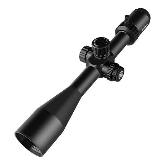 SPINA OPTICS Gen II WolfChase HD 5-20x50E FFP SF Parada no Zero,Parallax 10 jardas até o infinito