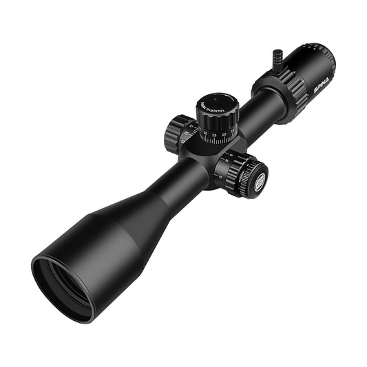 SPINA OPTICS Gen II WolfChase HD 4-16x50E FFP SF Parada no Zero,Parallax 10 jardas até o infinito