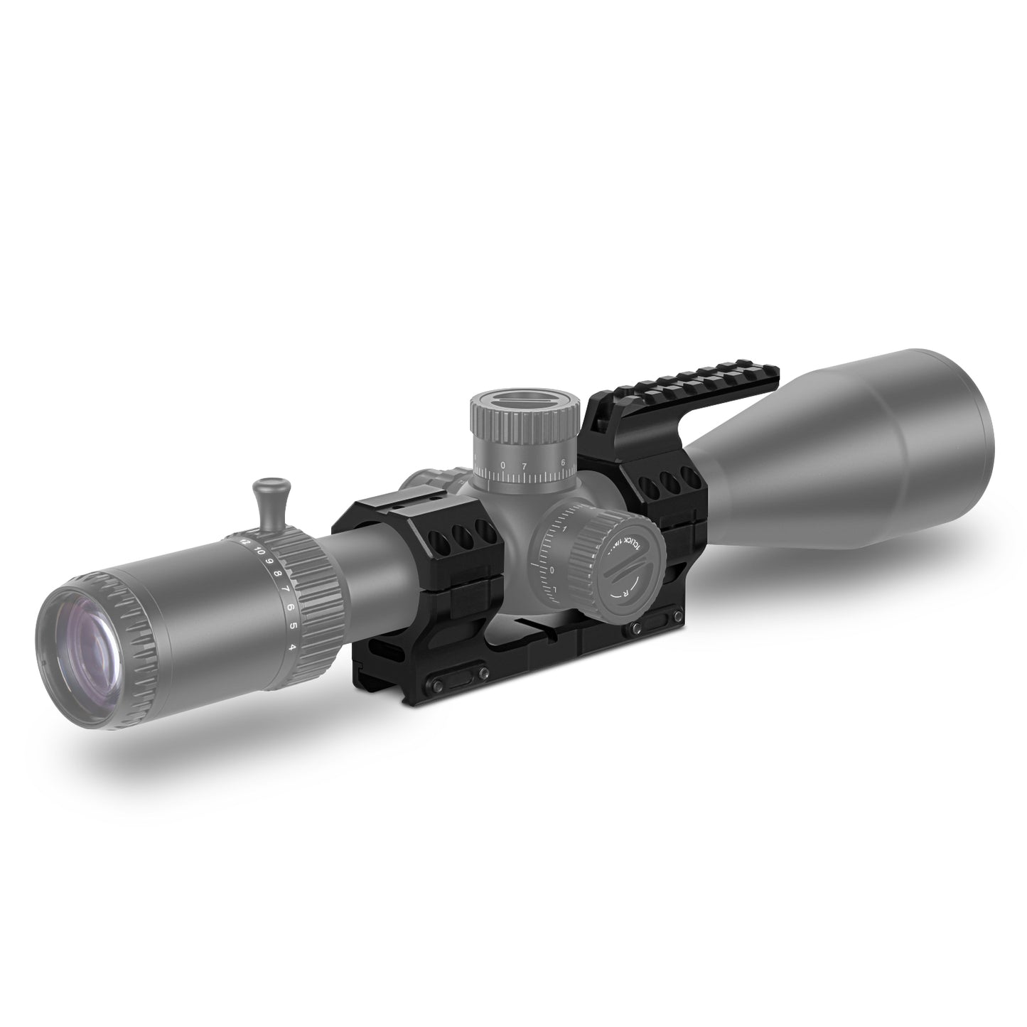 34mm picatinny escopo montagens