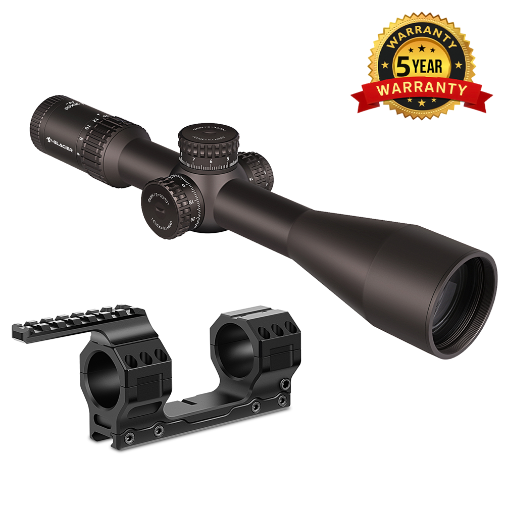 SPINA OPTICS GLACIER ED 6-36x56E FFP SF Parada no Zero,Parallax 10 jardas até o infinito,Garantia Global de 5 Anos