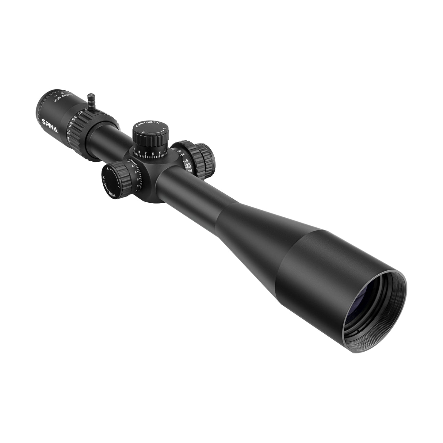 SPINA OPTICS FalconPoint HD 10-60x50 SFIR Com retículo iluminado Parallax 10 jardas até o infinito