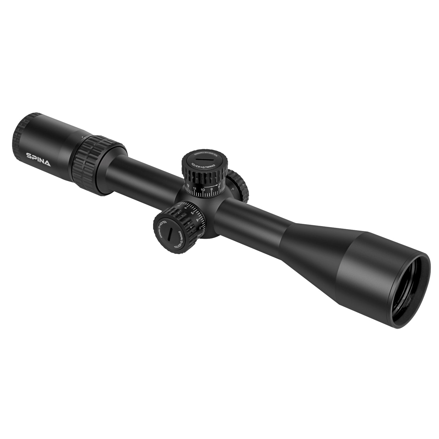 SPINA OPTICS NovaForce HD 6-24x50 FFP SF Parallax 10 jardas até o infinito