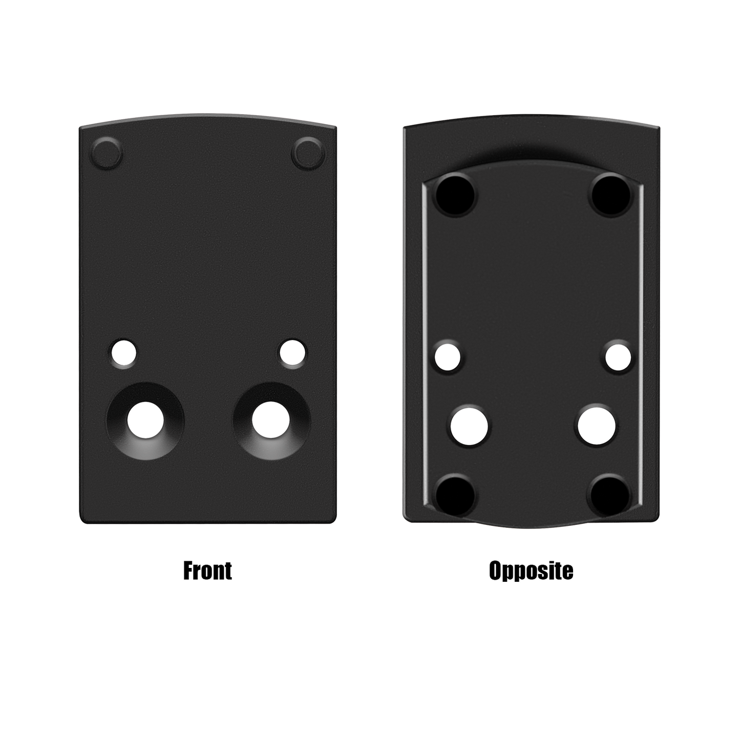Placa adaptadora de ponto vermelho RMSC-to-RMR para Glock 48 MOS/43X e P365X/XL