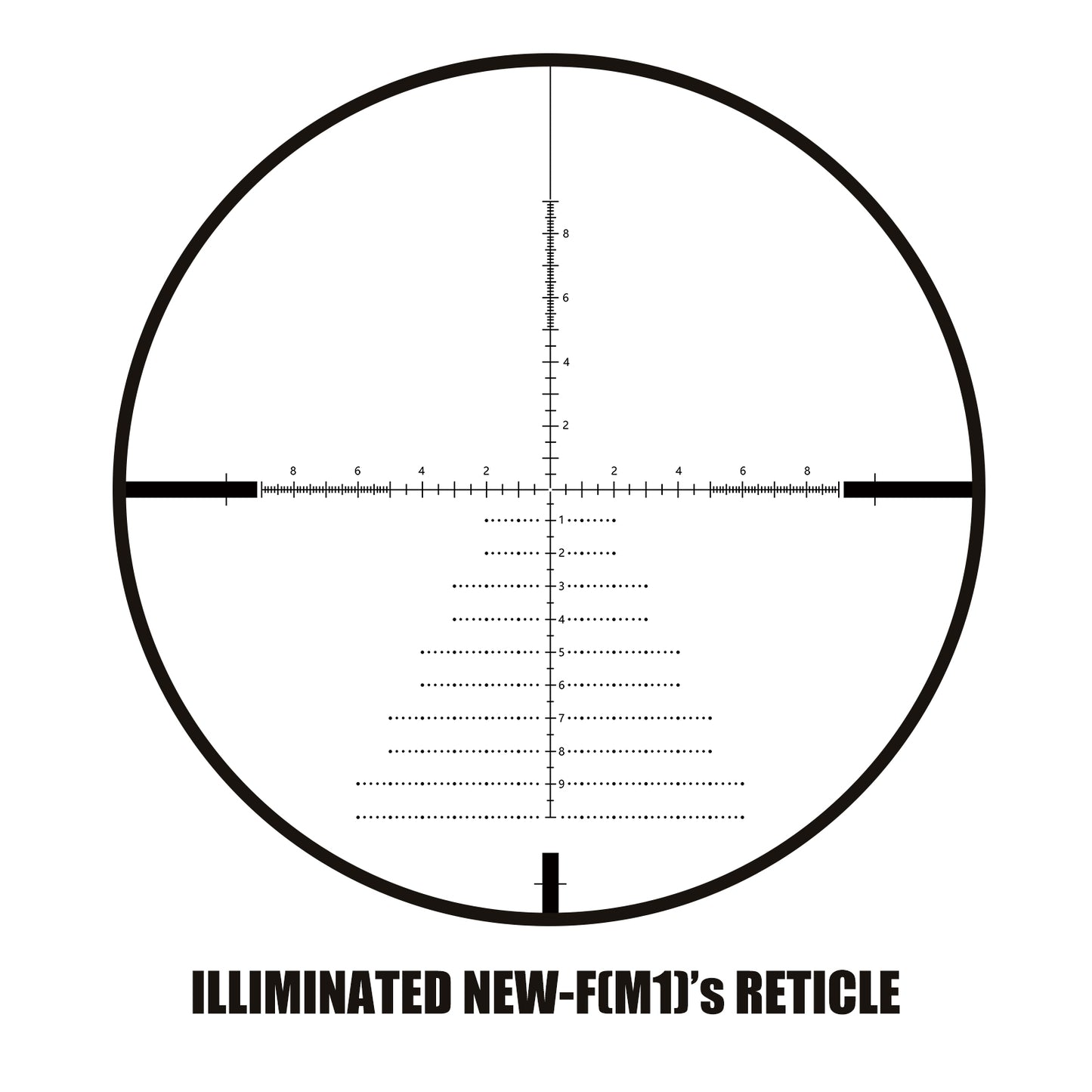 SPINA OPTICS NovaForce HD 6-24x50 FFP SF Parallax 10 jardas até o infinito
