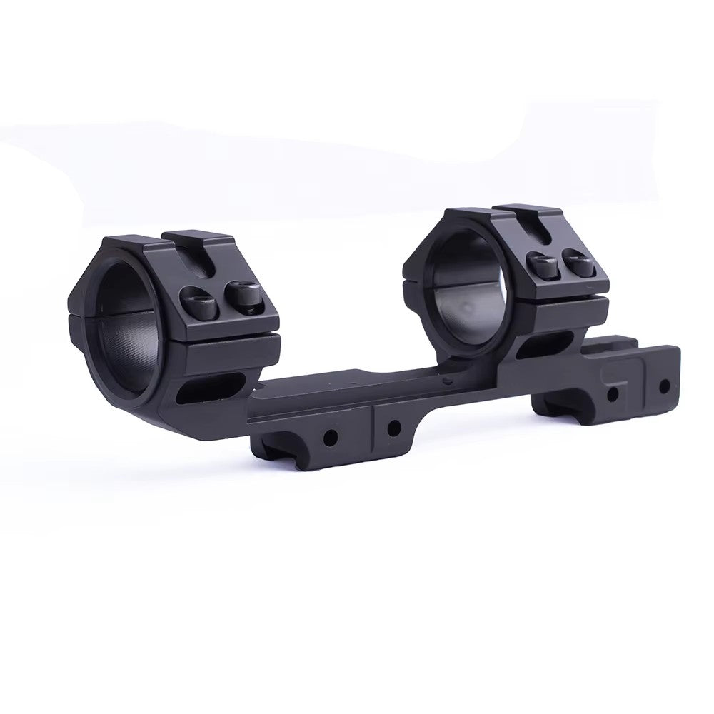 Monobloco para Trilho Dovetail de 11mm Anéis de Mira 25,4mm/30mm com Nível de Bolha
