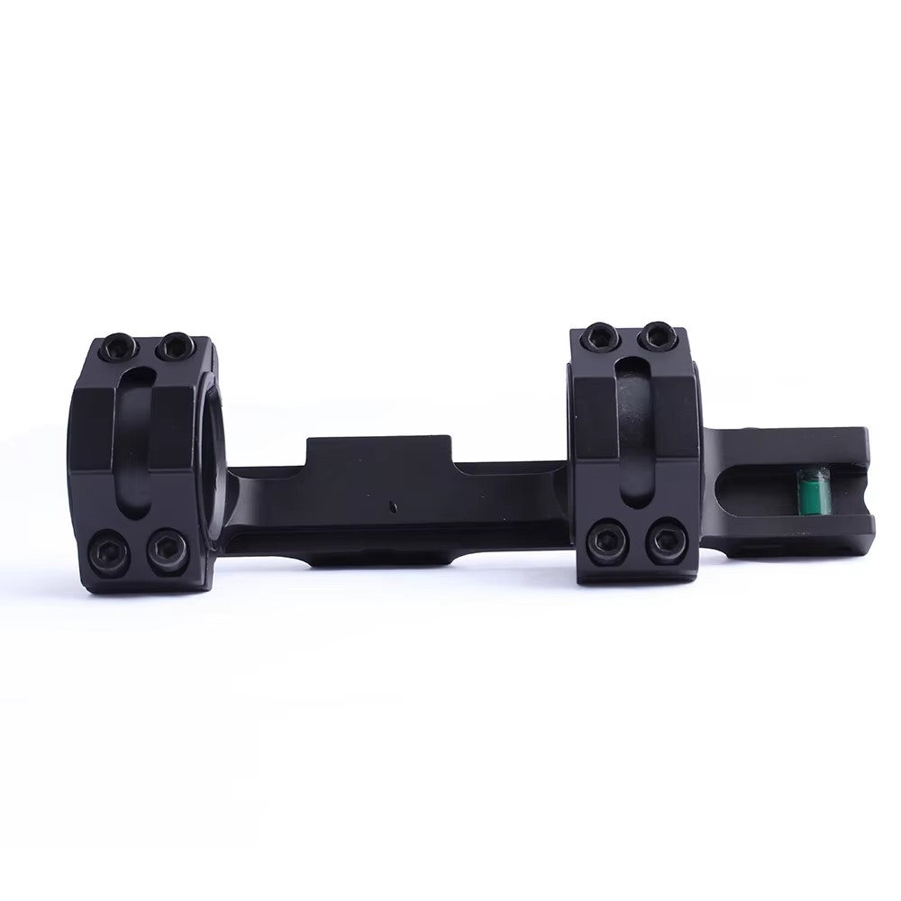 Monobloco para Trilho Dovetail de 11mm Anéis de Mira 25,4mm/30mm com Nível de Bolha