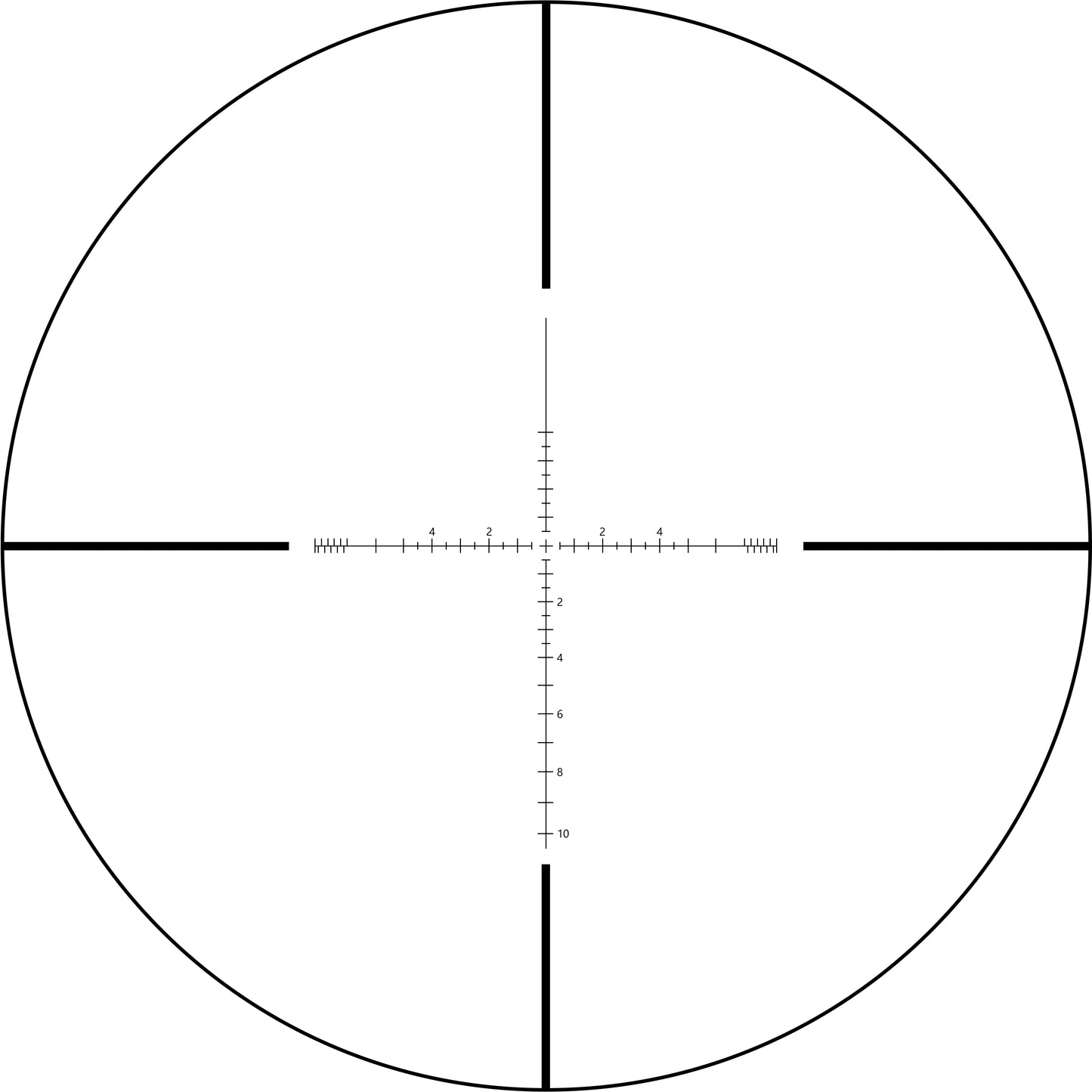 SPINA OPTICS FalconPoint HD 3-15x32 FFP SFIR Com retículo iluminado Parallax 5 jardas até o infinito