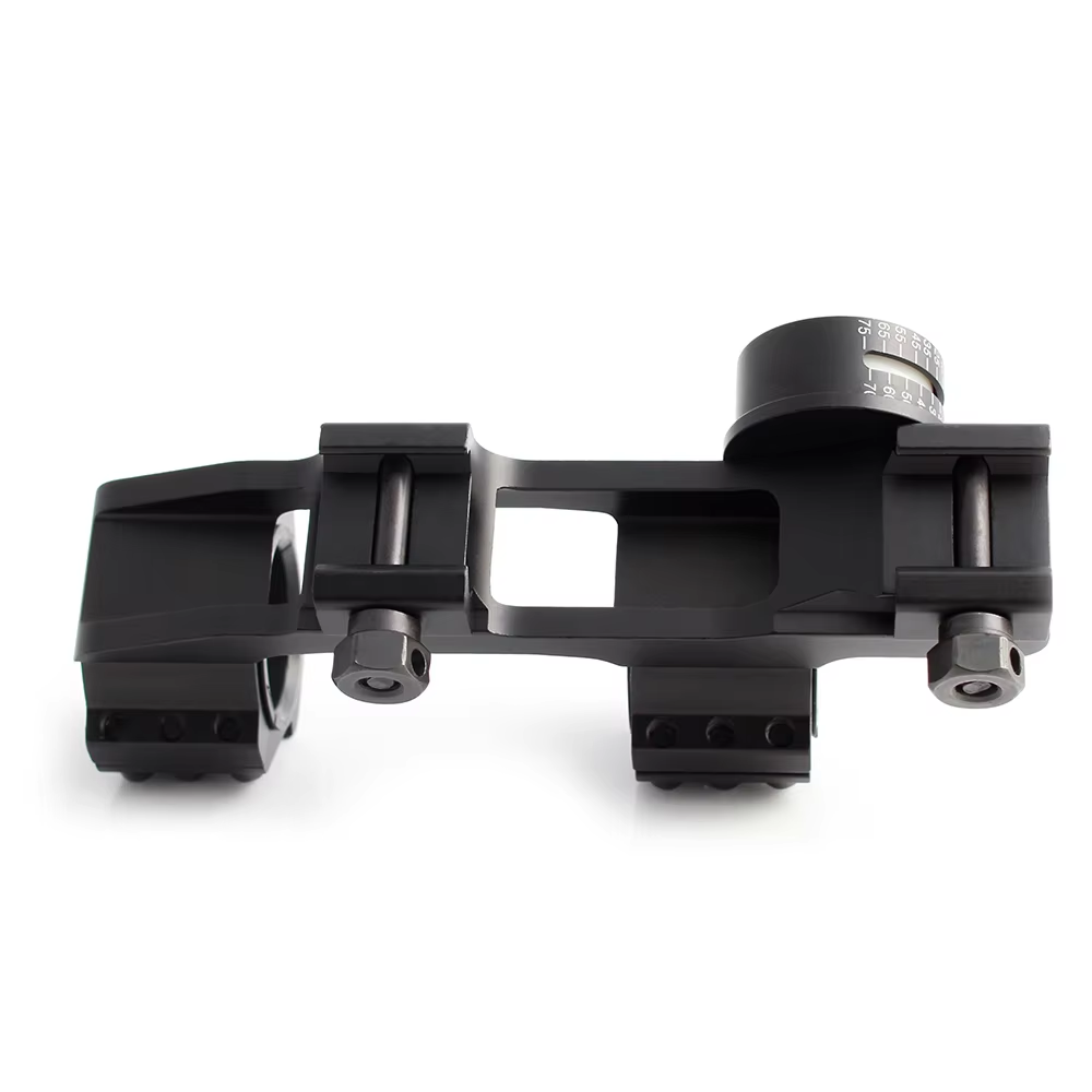 25.4/30mm picatinny escopo montagens com nível de bolha angular 1 Polegada anéis de escopo para trilho picatinny na parte superior