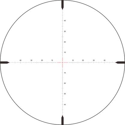 SPINA OPTICS ED Tricore 5-40x56 FFP IR Com retículo iluminado,Corchete integrada
