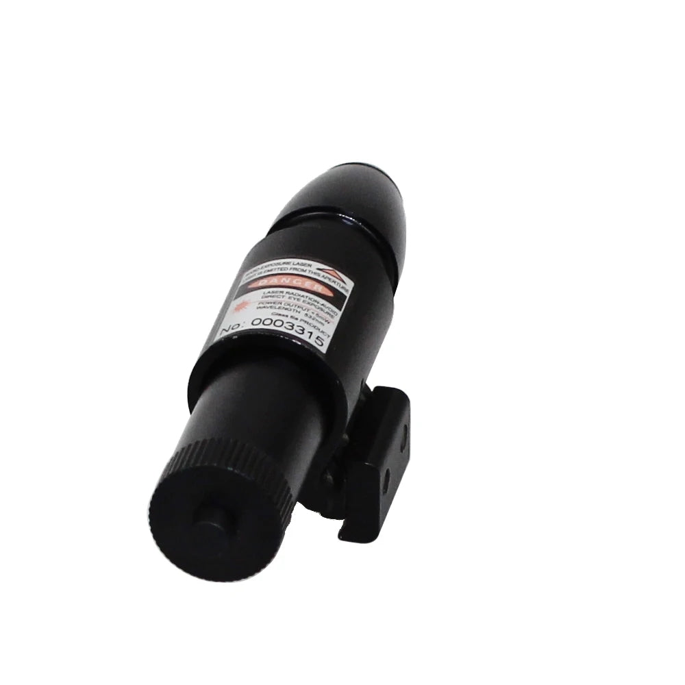 Mira Laser Tática para Caça com Ponto Vermelho/Verde, Interruptor de Pressão e Suporte para Cano - Compatível com Trilhos de 11mm e 20mm