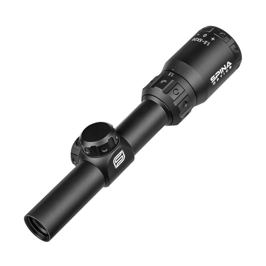 SPINA OPTICS FalconPoint HD 1.5-5x20 SFP Com Suporte de Instalação Rápida