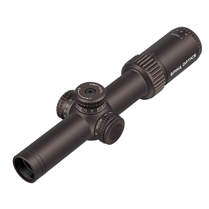 SPINA OPTICS WolfChase HD 1-6x24 SFP IR Com retículo iluminado