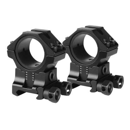 25.4/30mm picatinny escopo altura ajustável montagens