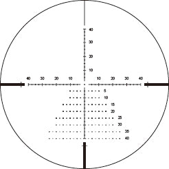 SPINA OPTICS FalconPoint HD 10-60x50 SFIR Com retículo iluminado Parallax 10 jardas até o infinito