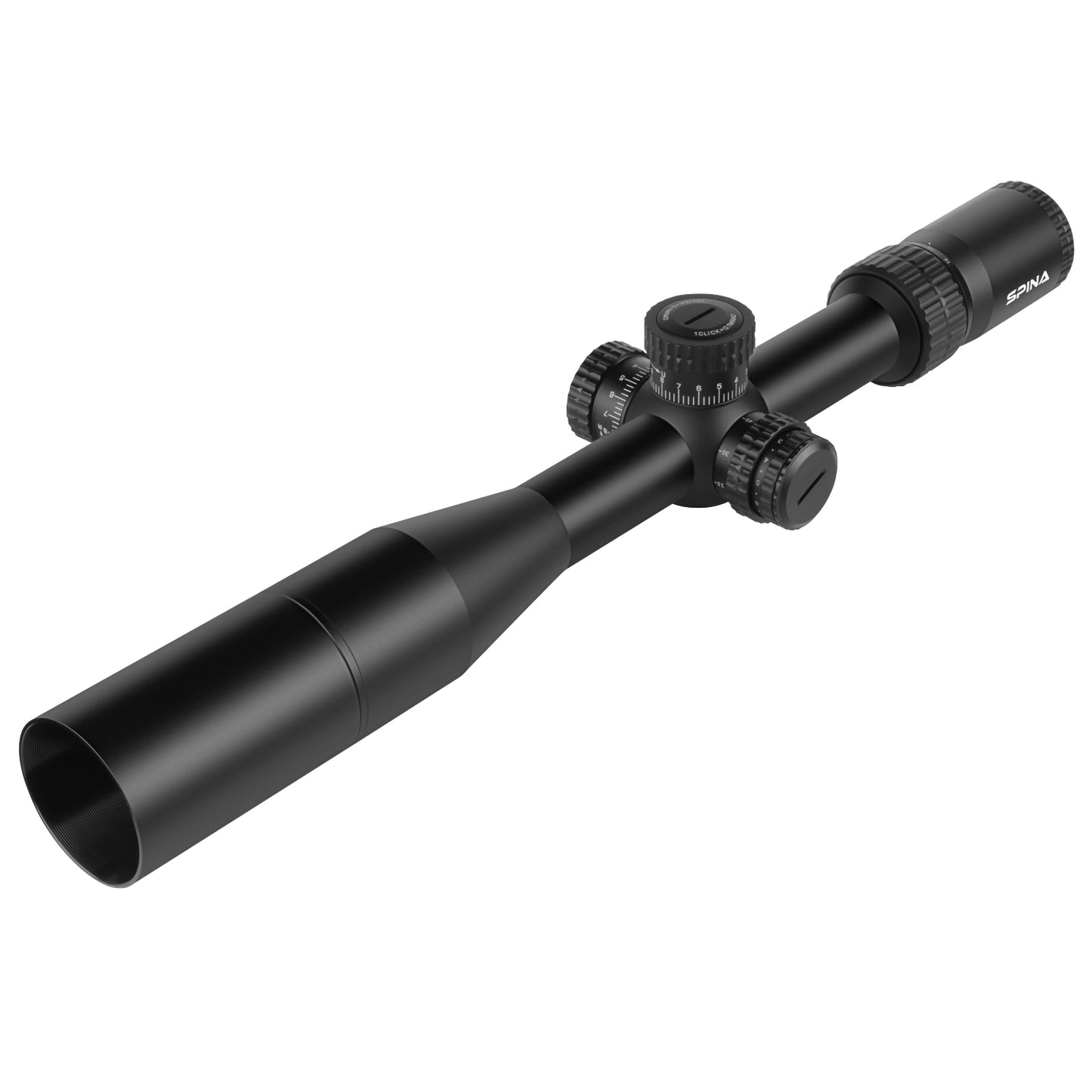 SPINA OPTICS NovaForce HD 4-16x44E FFP SFIR Com retículo iluminado Parallax 20 jardas até o infinito