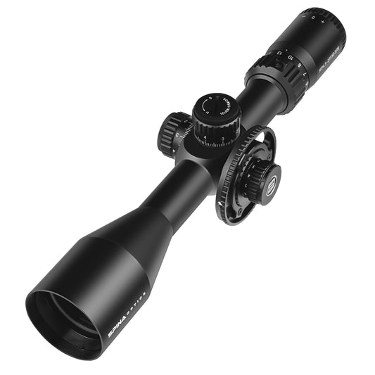 SPINA OPTICS FalconPoint HD 4.5-27x50 FFP SFIR Com retículo iluminado Parallax 10 jardas até o infinito