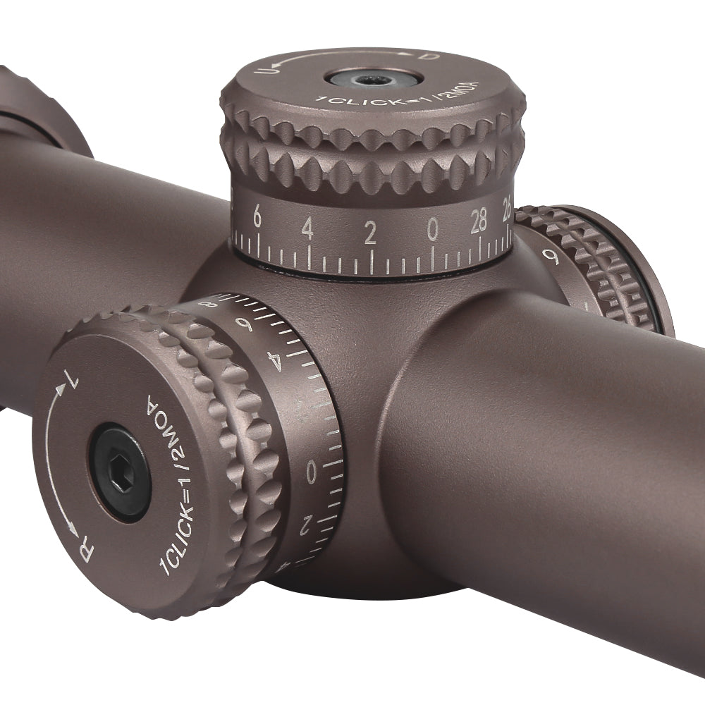 SPINA OPTICS WolfChase HD 1-6x24 SFP IR Com retículo iluminado