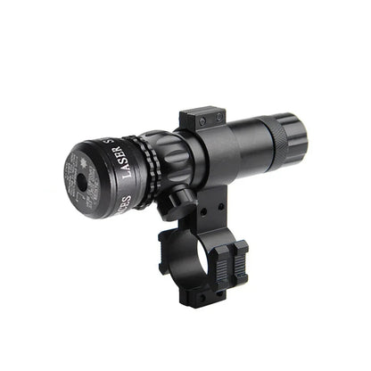 Mira Laser com Ponto Vermelho/Verde, Montagem em Trilho 20mm e Interruptor de Pressão para Cano