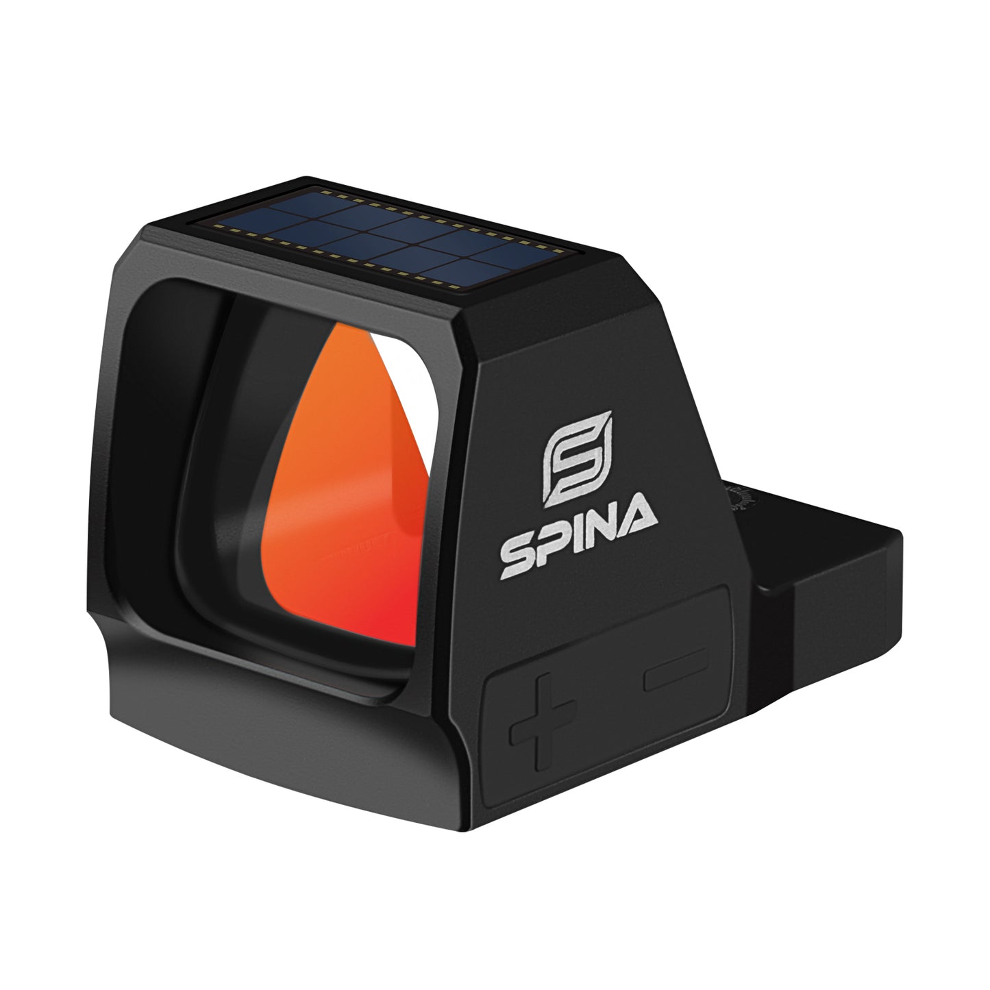 SPINA OPTICS Scorner Pro 1x22x25 Mira de Ponto Vermelho RMR para Pistola com Energia Solar