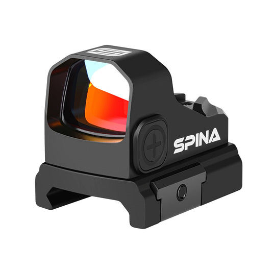 SPINA OPTICS LoneHawk-30 Mira de Ponto Vermelho RMSc para Pistola&Rifle com Trilho Picatinny