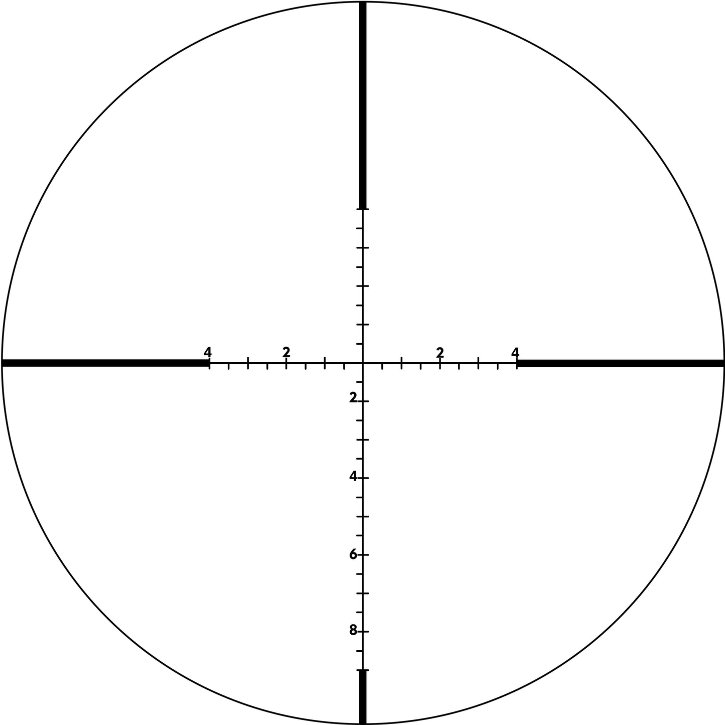 SPINA OPTICS IronClaw HD 4-16x44 SFP SF Parallax 20 jardas até o infinito