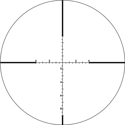 SPINA OPTICS IronClaw HD 4-16x44 SFP SF Parallax 20 jardas até o infinito