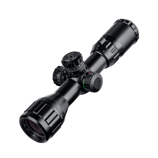 SPINA OPTICS HD 3-9x32 SFP AOIR Com retículo iluminado Parallax 5 jardas até o infinito