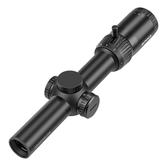 SPINA OPTICS JungleShade HD 1-8x24 FFP IR  Com retículo iluminado