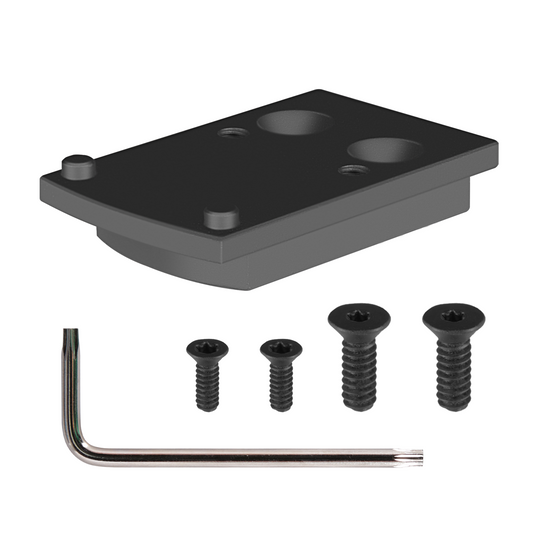 Placa adaptadora de ponto vermelho RMSC-to-RMR para Glock 48 MOS/43X e P365X/XL