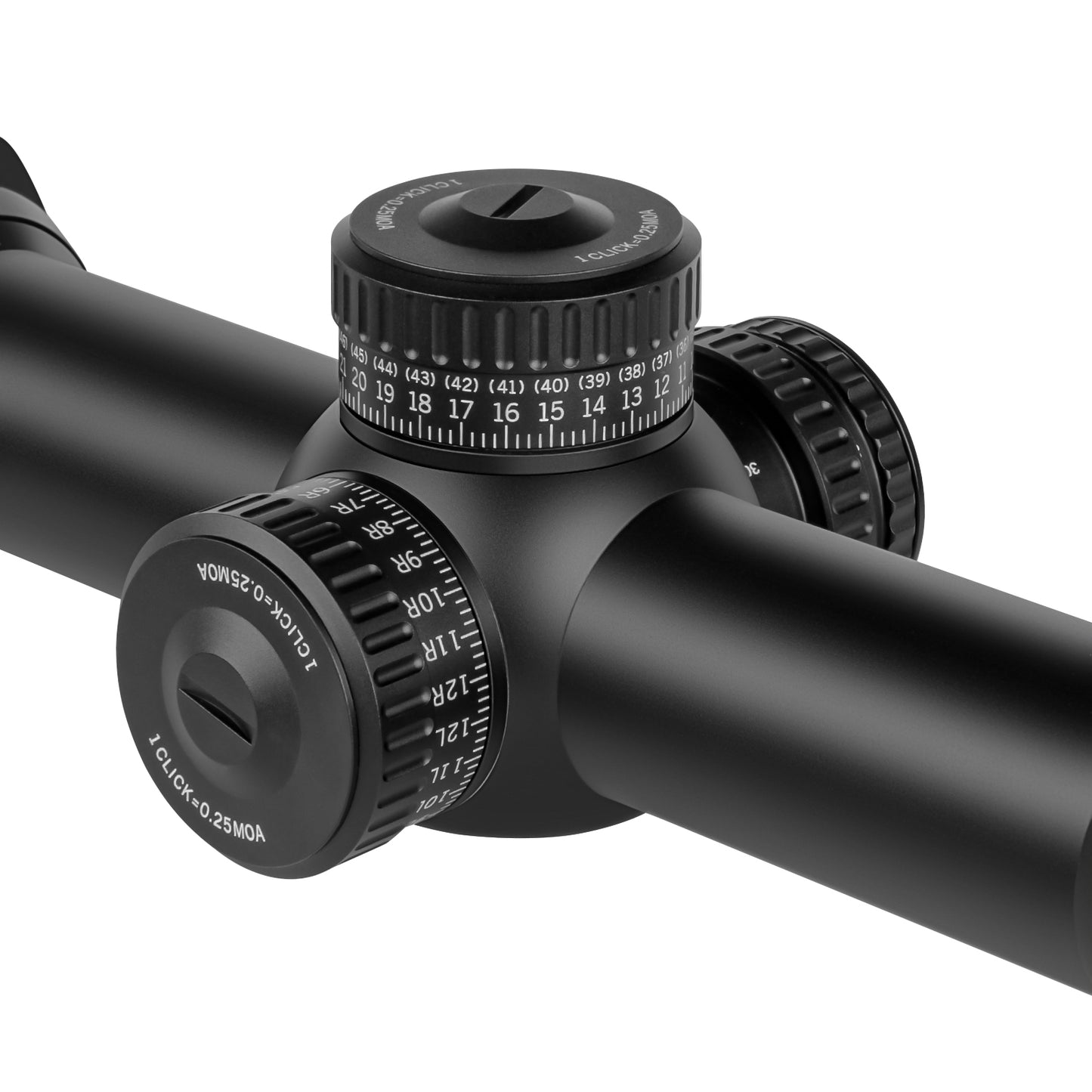SPINA OPTICS NovaForce HD 5-30x56E FFP SFIR Com retículo iluminado Parallax 15 jardas até o infinito
