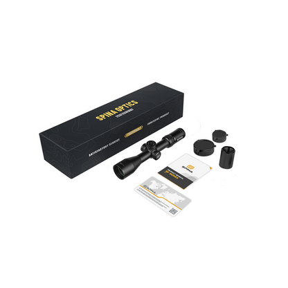 SPINA OPTICS IronClaw HD 2-12x44 SFP IR Com retículo iluminado