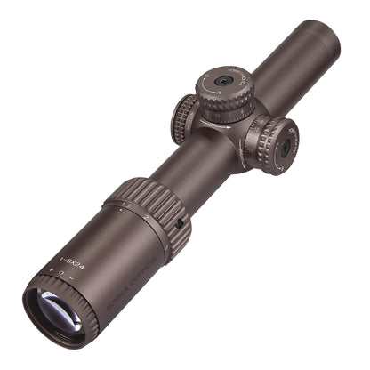 SPINA OPTICS WolfChase HD 1-6x24 SFP IR Com retículo iluminado
