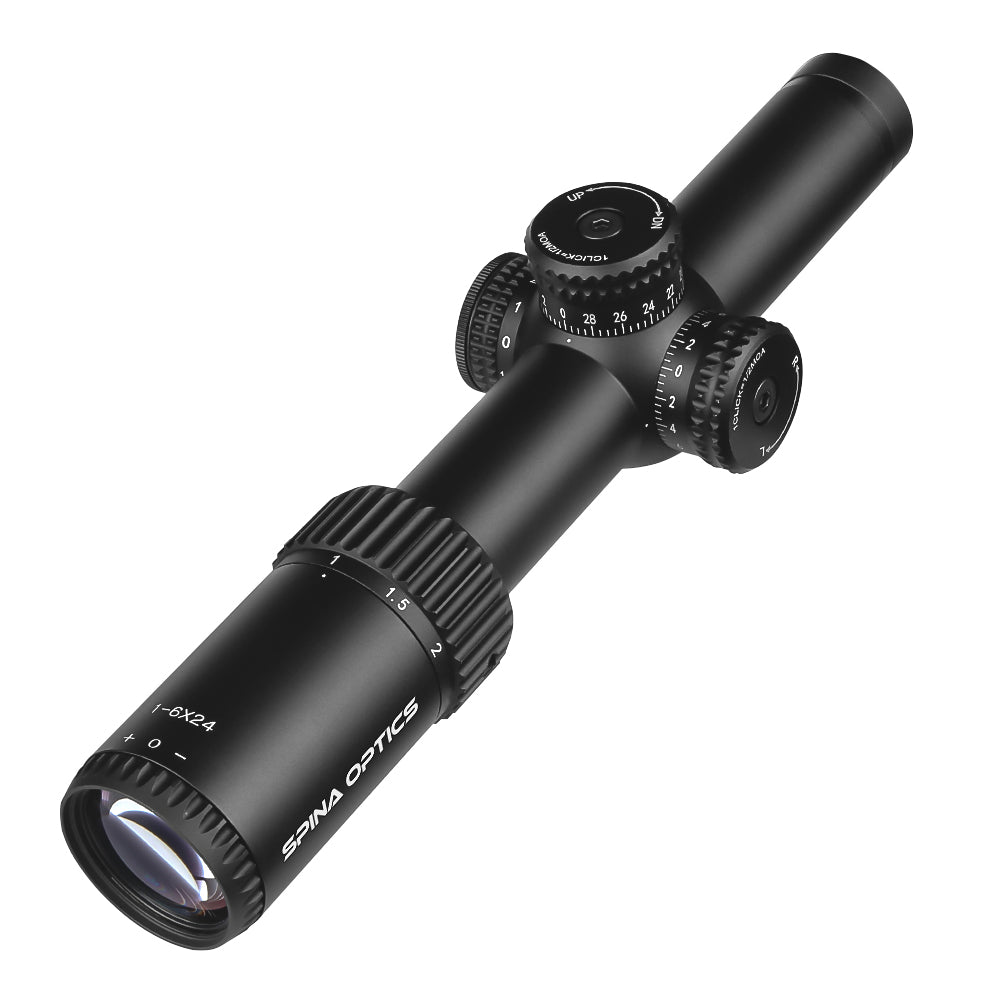 SPINA OPTICS WolfChase HD 1-6x24 SFP IR Com retículo iluminado