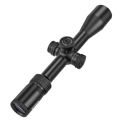 SPINA OPTICS NovaForce HD 4-16x44E FFP SFIR Com retículo iluminado Parallax 20 jardas até o infinito