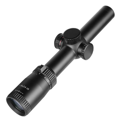 SPINA OPTICS ApexFin HD 1-8x24 SFP IR Com retículo iluminado