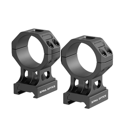 SPINA OPTICS NovaForce HD 5-30x56E FFP SFIR Com retículo iluminado Parallax 15 jardas até o infinito