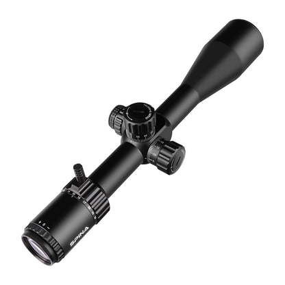 SPINA OPTICS Gen II WolfChase HD 5-20x50E FFP SF Parada no Zero,Parallax 10 jardas até o infinito
