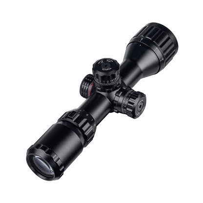 SPINA OPTICS HD 3-9x32 SFP AOIR Com retículo iluminado Parallax 5 jardas até o infinito
