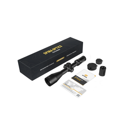 SPINA OPTICS IronClaw HD 3-18x50 SFP Parallax 20 jardas até o infinito