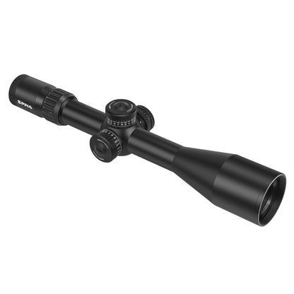 SPINA OPTICS NovaForce HD 5-30x56E FFP SFIR Com retículo iluminado Parallax 15 jardas até o infinito