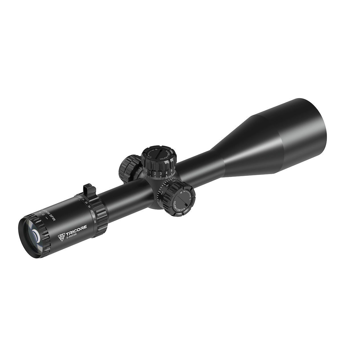 SPINA OPTICS ED Tricore 5-40x56 SFP IR Com retículo iluminado,Corchete integrada