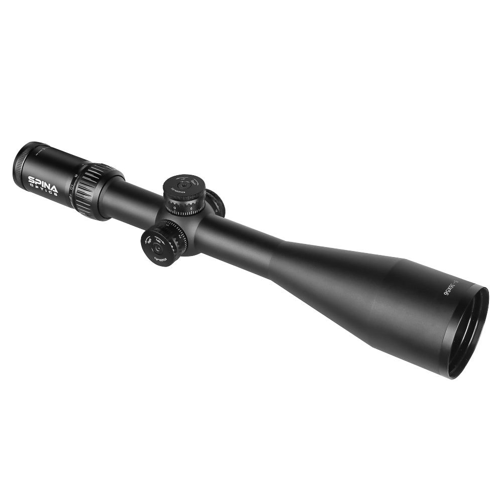 SPINA OPTICS IronClaw HD 6-36x56 SFP Parallax 10 jardas até o infinito