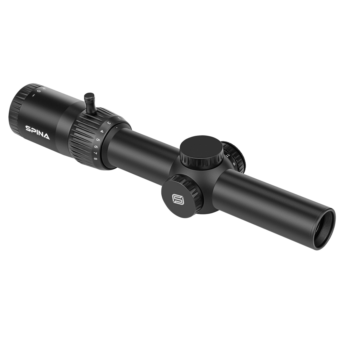 SPINA OPTICS NovaForce HD 1-8x24 FFP IR  Com retículo iluminado