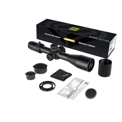 SPINA OPTICS WolfChase HD 4-16x44 FFP SF Parallax 10 jardas até o infinito