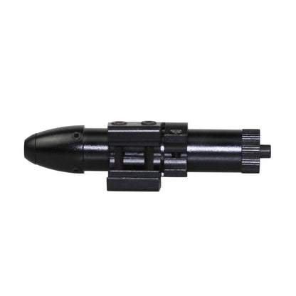 Mira Laser Tática para Caça com Ponto Vermelho/Verde, Interruptor de Pressão e Suporte para Cano - Compatível com Trilhos de 11mm e 20mm